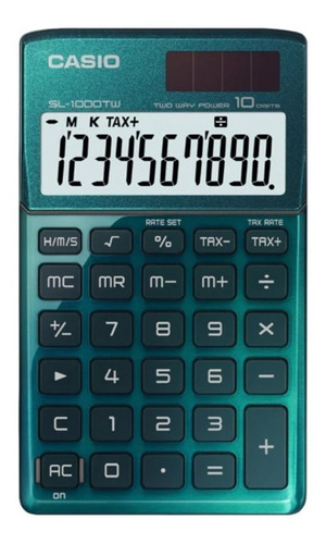 Calculadora Casio Portatil Sl-1000tw 10díg/solar+pila Ag Ofi