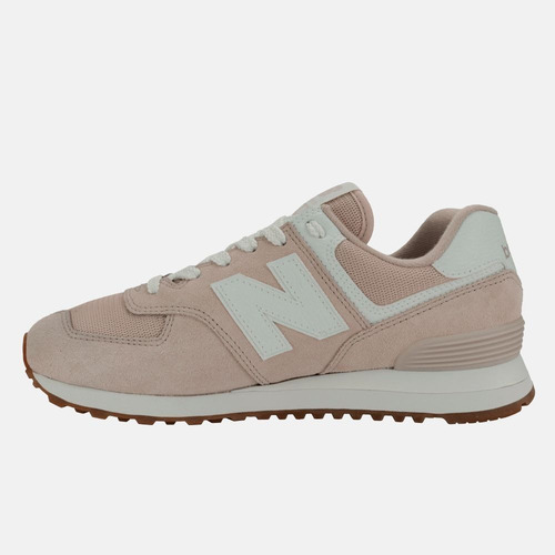 Imagem 4 de 4 de Tênis Feminino 574 New Balance Classic Wl574pj2 Rosa Claro