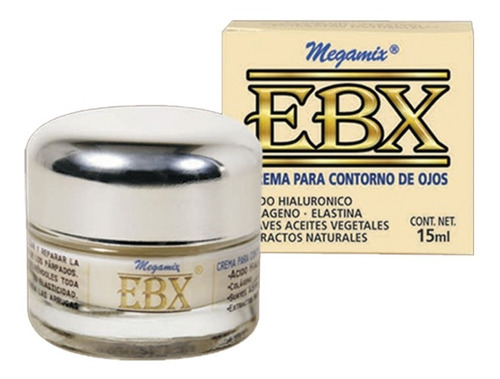 Crema CREMA PARA CONTORNO DE OJOS CON ACIDO HIALURONICO EBX EBX División Cosmética para piel piel mixta o seca de 15mL