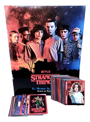 Álbum // Stranger Things + 100 Figuritas A Pegar