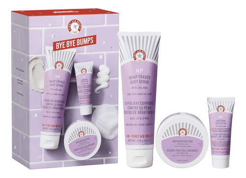 First Aid Beauty Bye Bye Bumps Kit - 3 Favoritos Exfoliantes