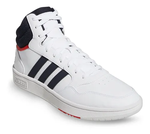 Tenis adidas sales bota blancos