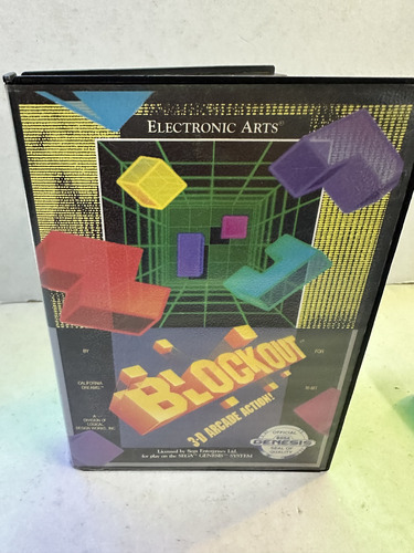 Block Out | Sega Genesis En Caja (Usado)