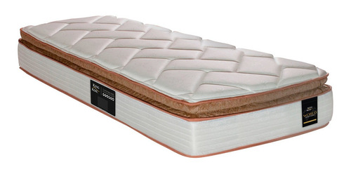 Colchón 1 plaza de resortes King Koil Comfort Sensations Finesse - 190cm x 80cm con pillow top