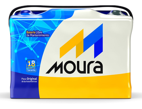 Bateria Auto Moura M24kd 12x75 12 Volt 75 Amper