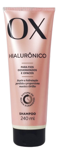 Kit Ox Shampoo E Condicionador Profissional Hialurônico 200m
