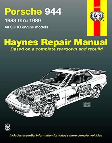 Book : Porsche 944 Automotive Repair Manual--1983 Thru 1989