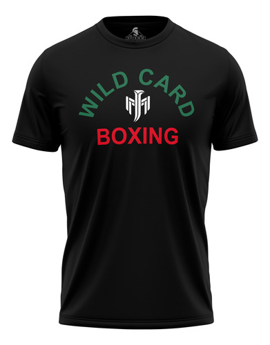 Playera Jaime Munguía Wild Card Negra