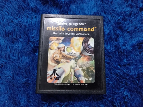 Missile Command Para Atari 2600, Funcionando 