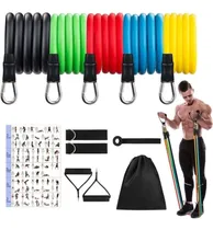 Comprar Pack 5 Ligas Banda Elástica Ejercicios Pilates Y Resistencia