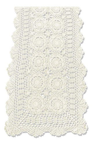 European Rural Style Handmade Crochet Lace Table Runner...