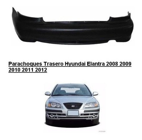 Parachoque Trasero Hunday Elantra 2008-2012