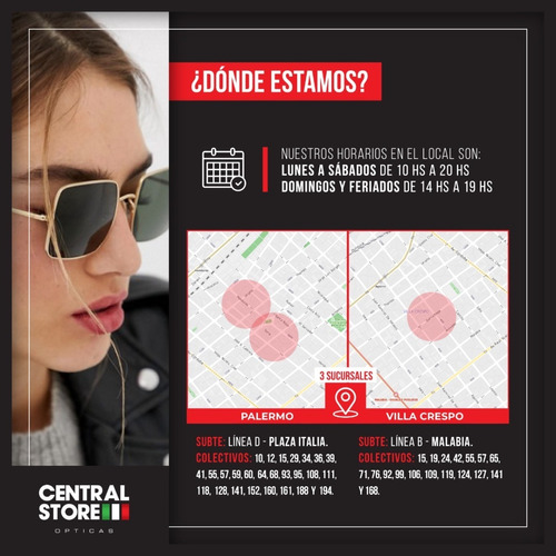Celtral Store Anteojos Lentes Gafas De Sol Rusty Macy | Mercado Libre