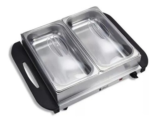 Buffetera Sikla Mantenedor Comidas Chafing Dish 2 Bandejas 