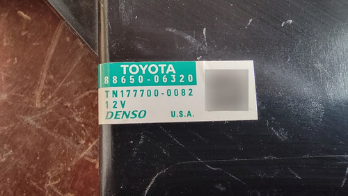 Modulo D Clima O Aire Acondicionado D Toyota Camry 2007-2011 (Usado)