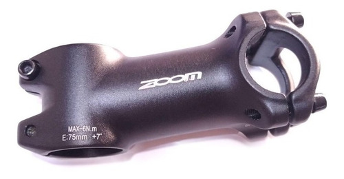 Stem Potencia Avance Zoom 75mm Aluminio 1 1/8  25.4mm +7º