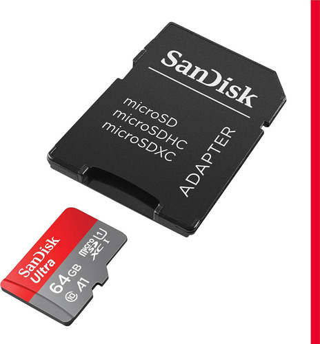 Memoria Sandisk 64gb Clase 10 Velocidad 100mb/scdmx Electró