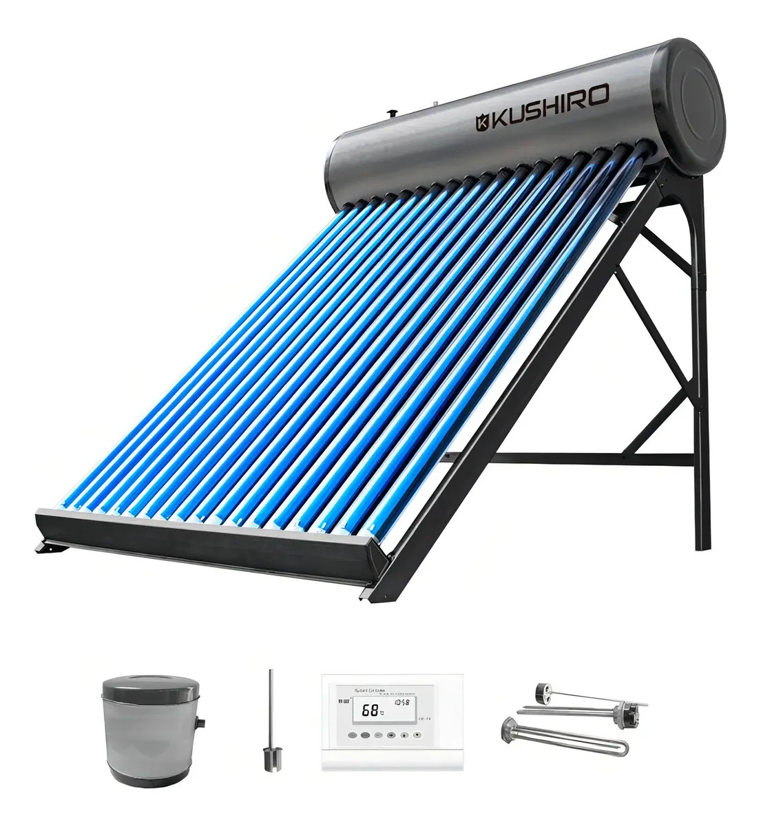 Termotanque Solar 300lts Con Accesorios Kushiro