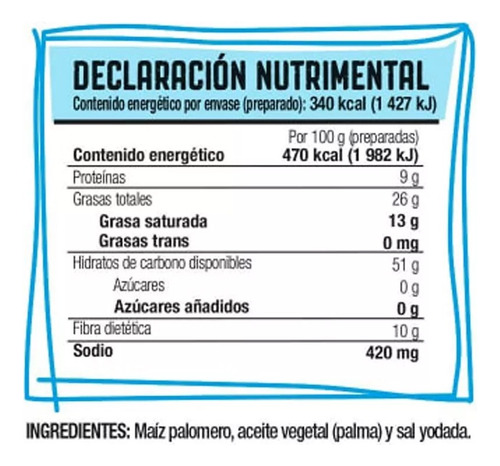 Palomitas Act Il Natural Paquete Con 8 Piezas De 87 Gr C/u
