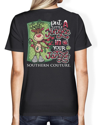 Southern Couture Jingle In Your Jangle Camiseta Navideña De 