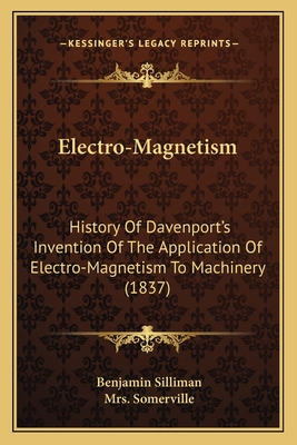 Libro Electro-magnetism: History Of Davenport's Invention...
