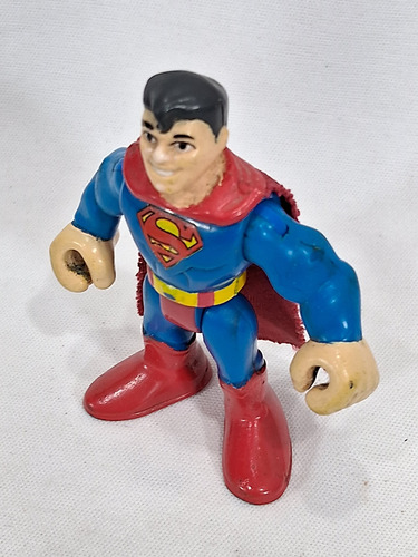 Boneco Superman Super Homem De Aço Imaginext Fisher Price (Usado)