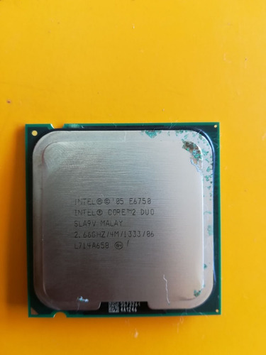 Procesador Intel Core 2 Duo E6750 2.66ghz 4mb 1333 + Cooler