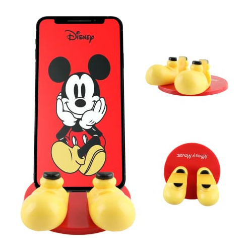 Mickey Mouse Feet Cell Phone Stand With Bonus Decal Sti...