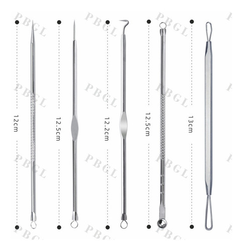 Set Herramientas Acné. Extractor De Espinilla Puntos Negros