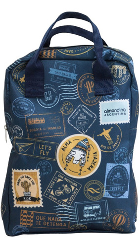 Mochila Matera Almandina Travel Bolso Porta Termo Morral 