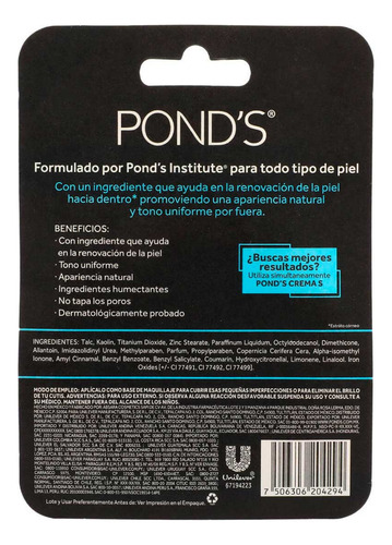 Maquillaje en Polvo Compacto Ponds Angel Face Beige 12g