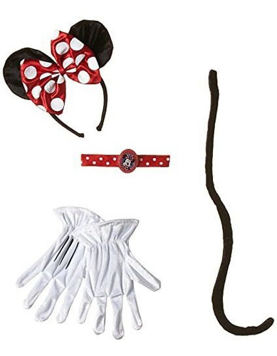 Disguise Mickey Mouse Clubhouse Red Minnie Para Mujer