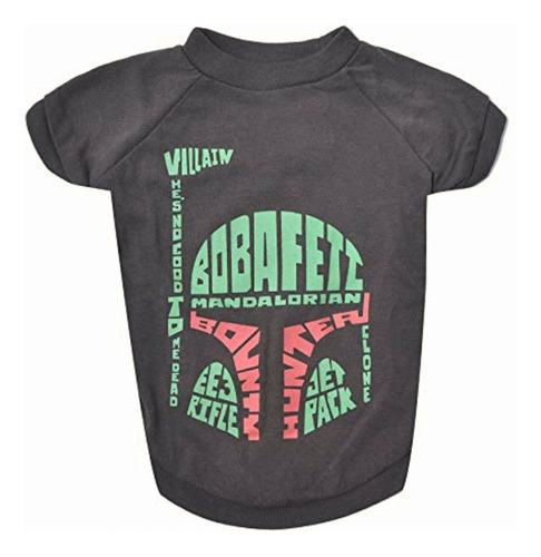 Camiseta De Perro De Star Wars Boba Fett | Camisa De Perro