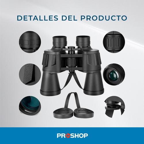 Imagen 7 de 10 de Binoculares Larga Vista Potente Prismatico 20x50 Bak-4 !