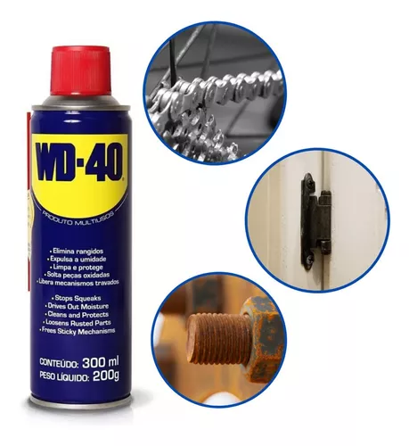 Wd40 Óleo Desengripante Lubrificante 300ml Emb. C/12