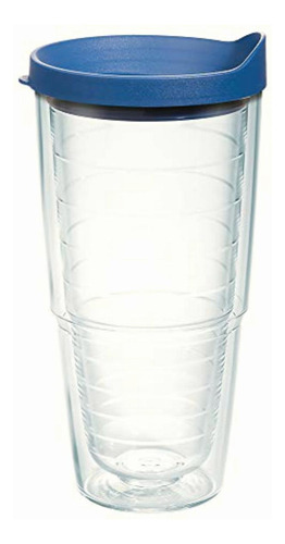 Tervis Made In Usa Double Walled Clear & Colorful 24oz