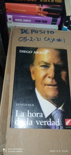 Libro La Hora De La Verdad. Diego Arria