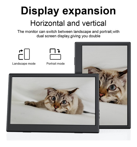 Monitor Portátil Hd De 11.6 Pulgadas External Screen