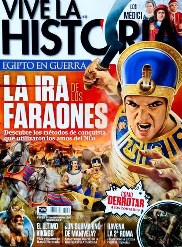Revista Vive La Historia N° 59 La Ira De Los Faraones
