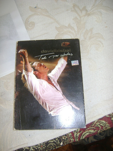 David Bisbal Todo Por Ustedes 2 Dvds Sin Cd Usado Original 