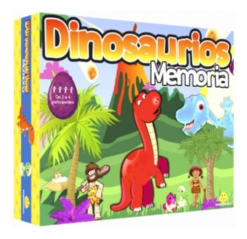 Juego De Mesa Dinosaurios Memoria Infantil.