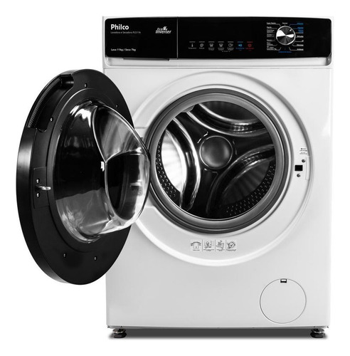 Lava E Seca Philco 11kg Pls11a Invertplus 16 Programas