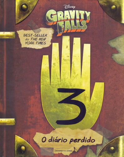 Livro Diario Dipper Gravity Falls Diário 3 Frete Grátis