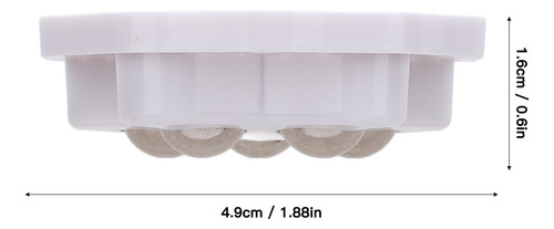 Ruedas Giratorias Resistentes, 12 Piezas, Autoadhesivas