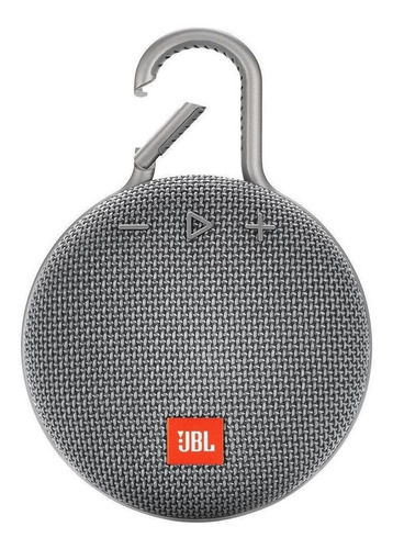 Parlante Portátil Impermeable Jbl Clip 3 Gris