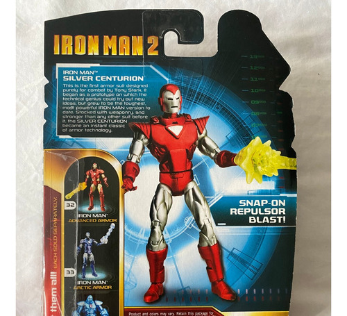 Iron Man Silver Centurion Marvel Universe 3.75 (Usado)