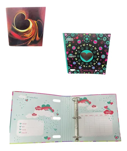 Carpeta Escolar + Repuestos De Hojas (rayada O Cuadriculada)