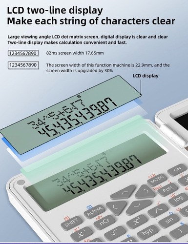 Calculadora Cientifica Con Tableta Inteligente De 240 Funcio