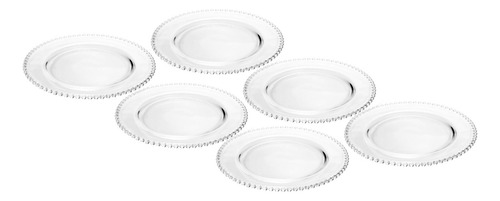 Conjunto 6 Souplast De Cristal Pearl Wolff 32cm