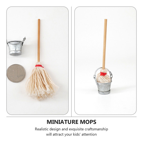 Adorno Doméstico Con Escena En Miniatura De House Mops 1:12
